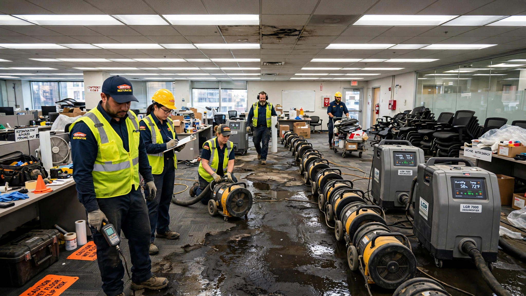Commercial Water Damage Restoration in Texas — emergency water damage restoration Texas