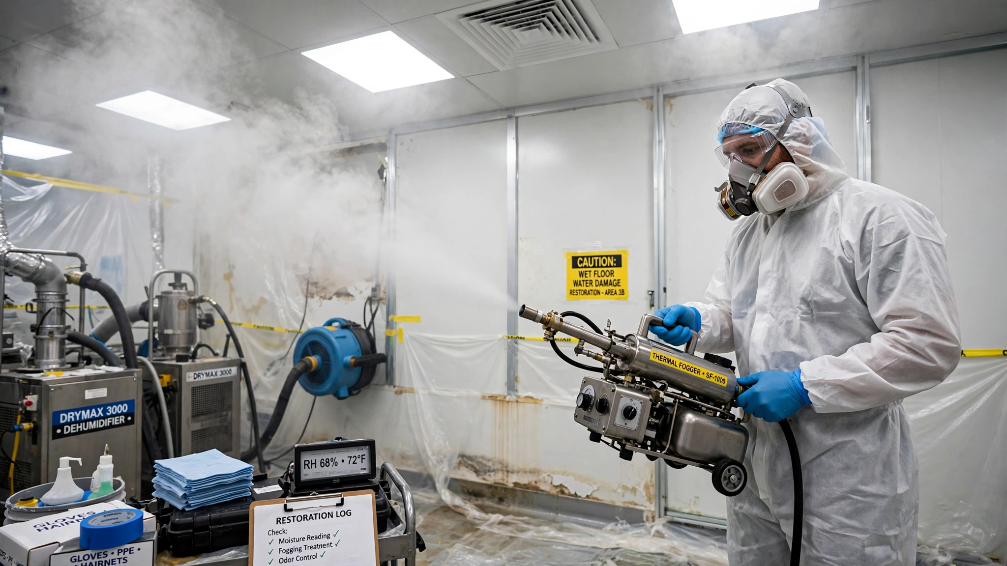 Odor Removal & Sanitization in Texas — emergency water damage restoration Texas