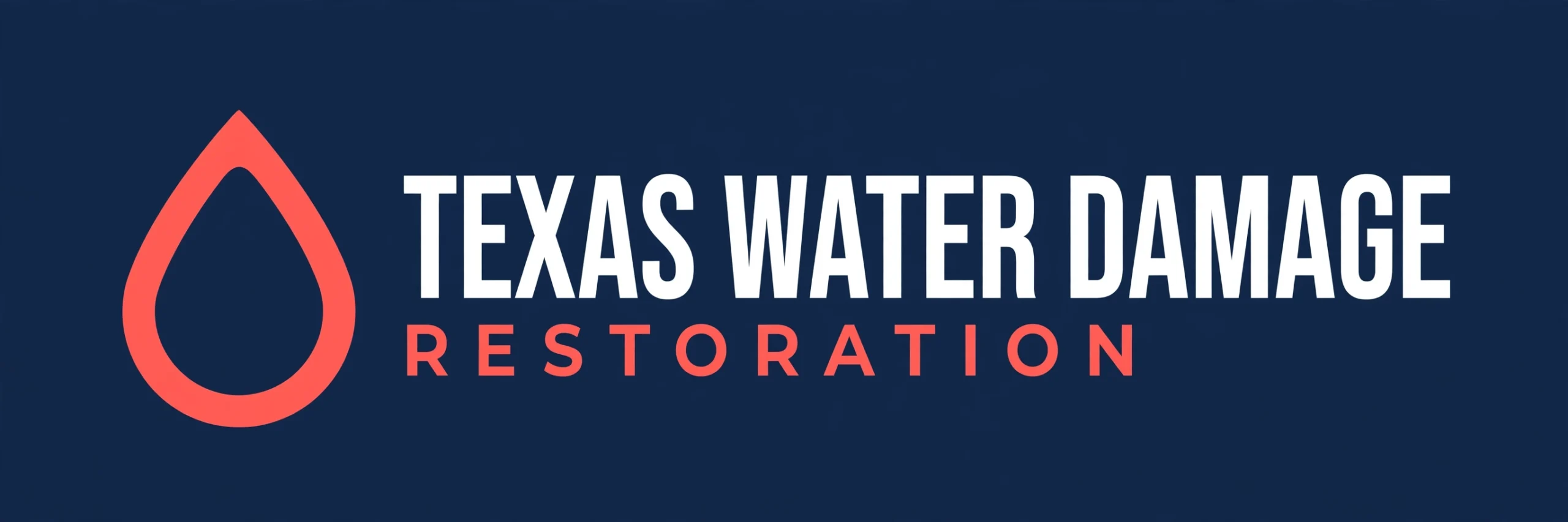 Texas Water Damage Restoration logo - emergency water damage restoration Texas